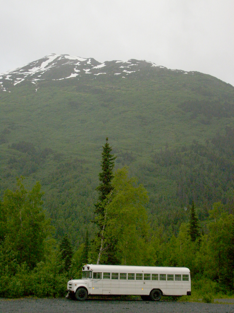 Mountains in Alaska on the 2007 trip.
