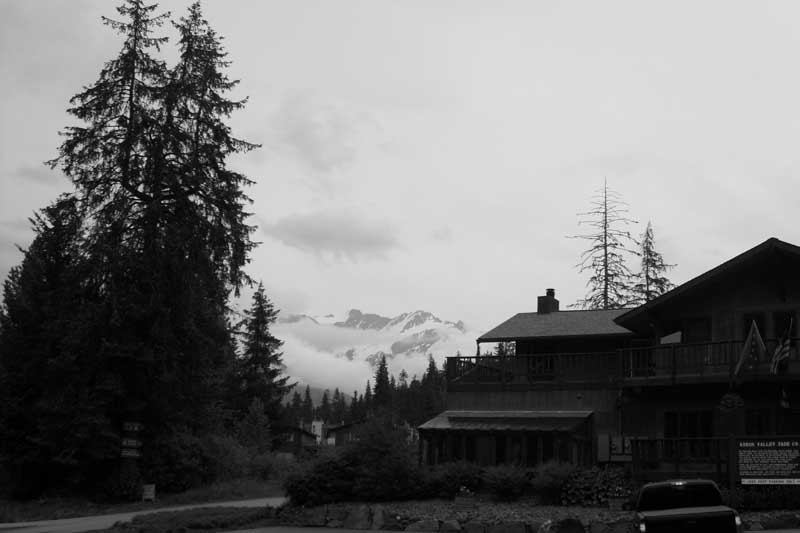 Poetic Thoughts - The Silvertip of Girdwood, Alaska - by C.W. Pruitt II