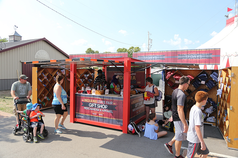 new Indiana State Fair merch shop