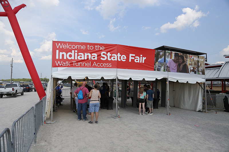 Metal detectors were new at the 2018 Indiana State Fair