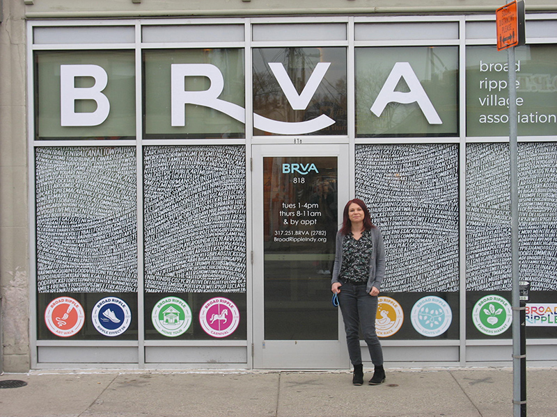 Summer Keown is Broad Ripple Village Association's new Executive Director.