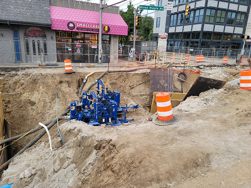 Random Rippling - Latest pictures of the Avenue construction