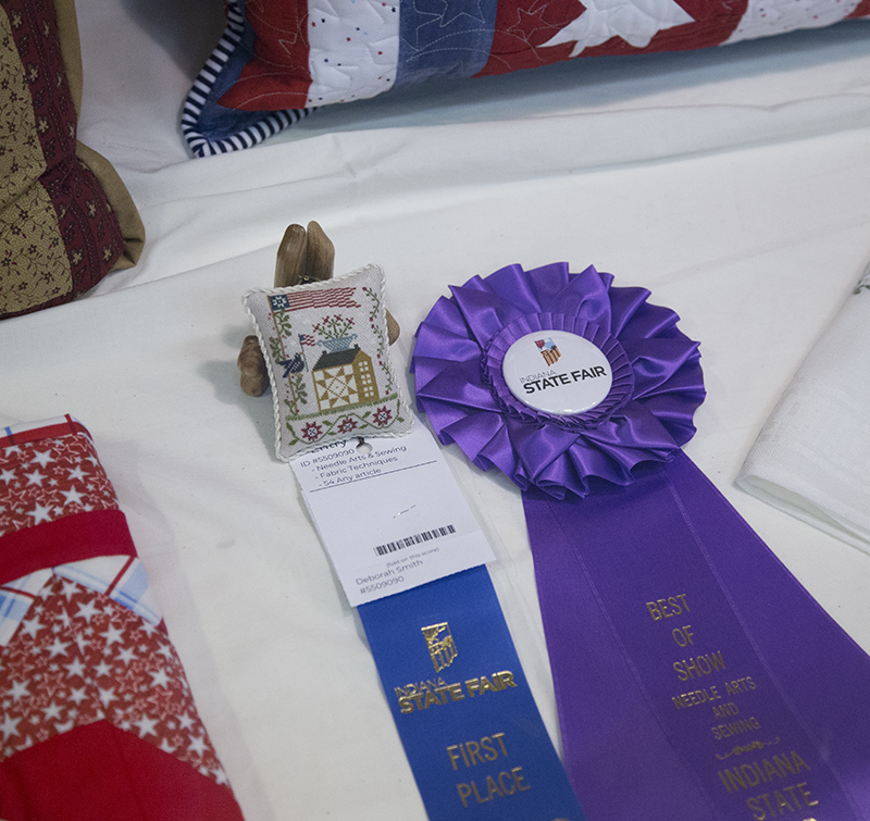 Tiny needlepoint pillow - Best Of Show