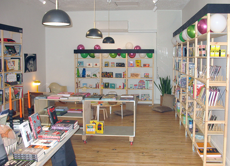 Golden Hour Books has a children's area in their shop.