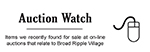 Auction Watch header