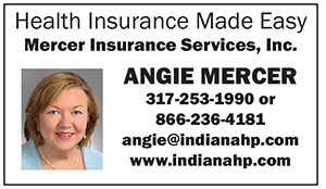 Ad for Angie Mercer Insurance