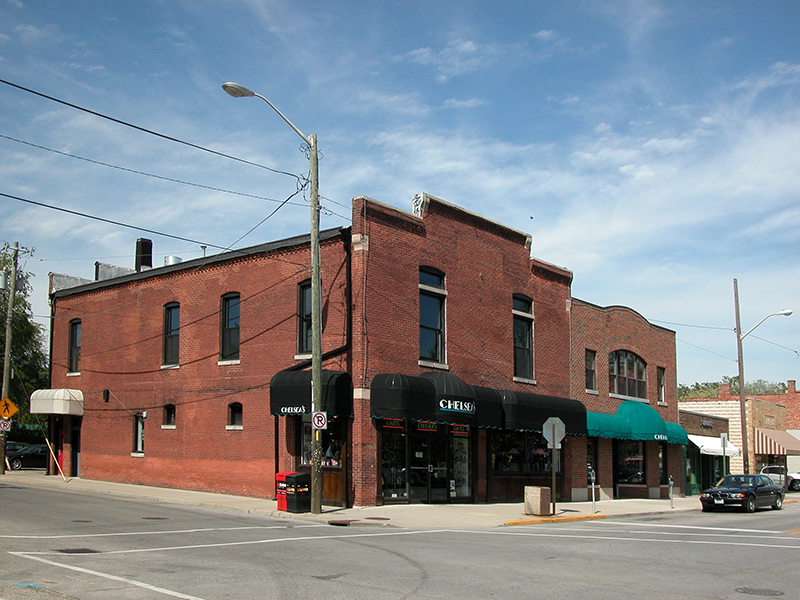 At the corner of Guilford and Westfield Blvd., one of the most historic buildings in Broad Ripple has been the home of Chelsea's since 1990