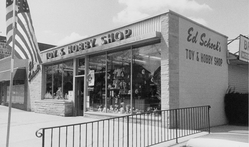 Ed Schock's Toy and Hobby in 1985
