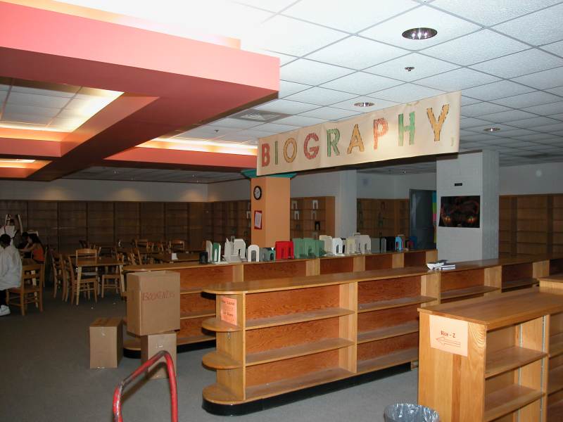 Media center emptied