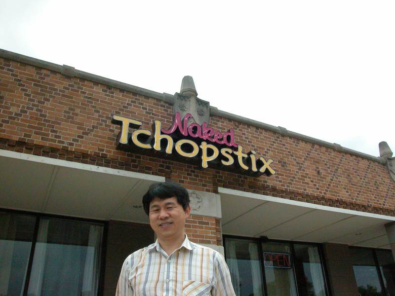 David Lee, owner of Naked Tchopstix