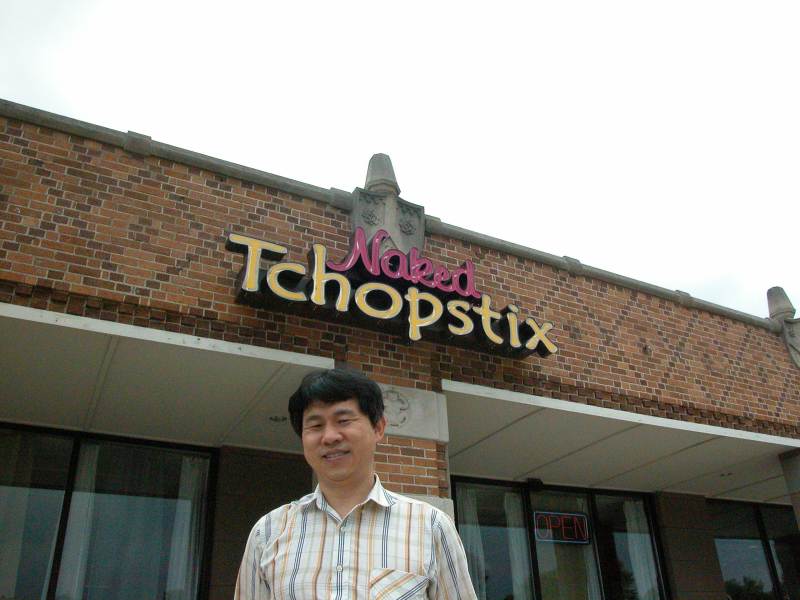 David Lee, owner of Naked Tchopstix