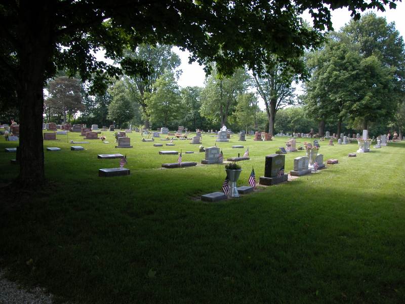 Broad Ripple American Legion Post #3 and Boy Scout Troop 18 Decorate Veterans' Graves