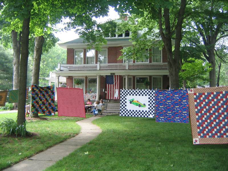 Random Rippling - Quilt show