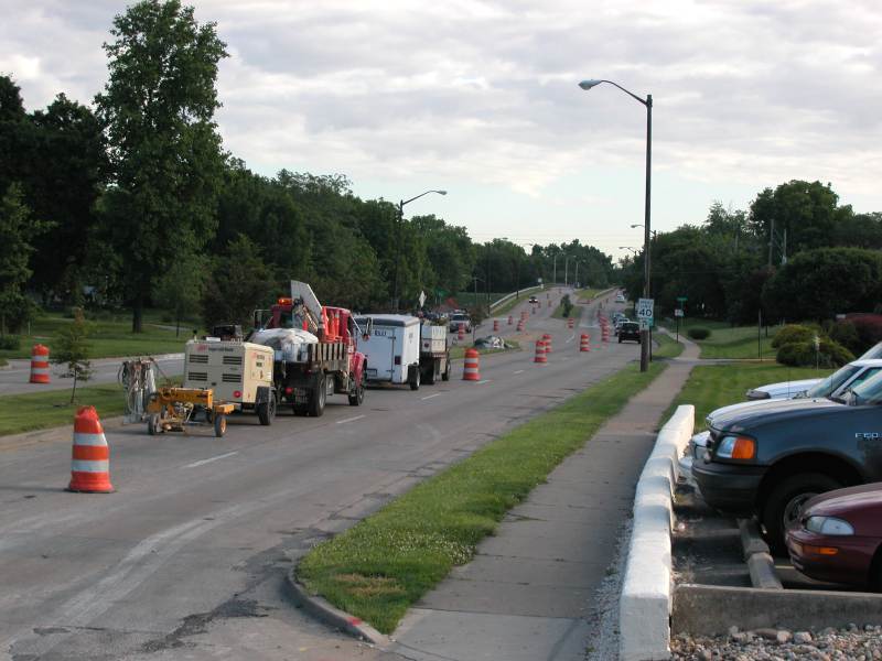 Random Rippling - College Avenue patching