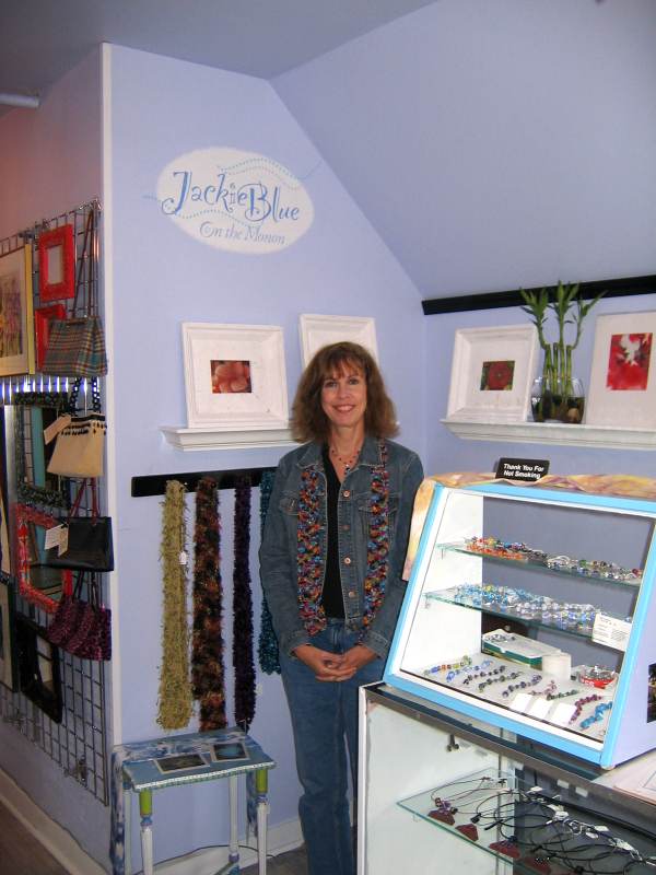 Jackie Nicholas, owner of JackieBlue.