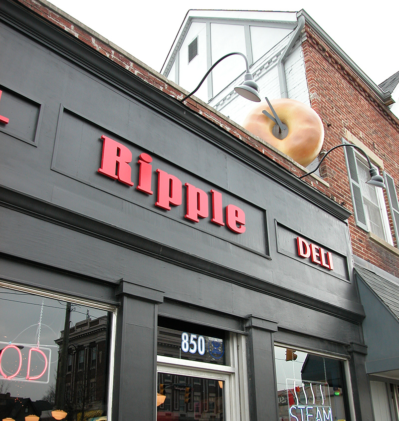 Bagel Clock Displaying Accurate 