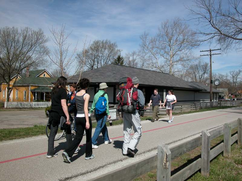 700 Mile Prisoners Walk Begins In Broad Ripple