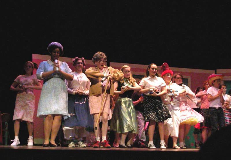 Sharber Bop chorus line.