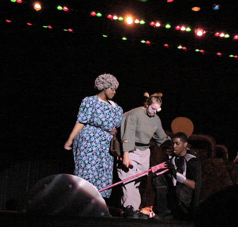 The Frightening - the switch thrown that kills Dracula.