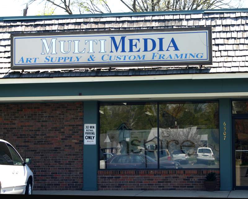 Multi Media Art Supply & Custom Framing the place to go for supplies in Broad Ripple.