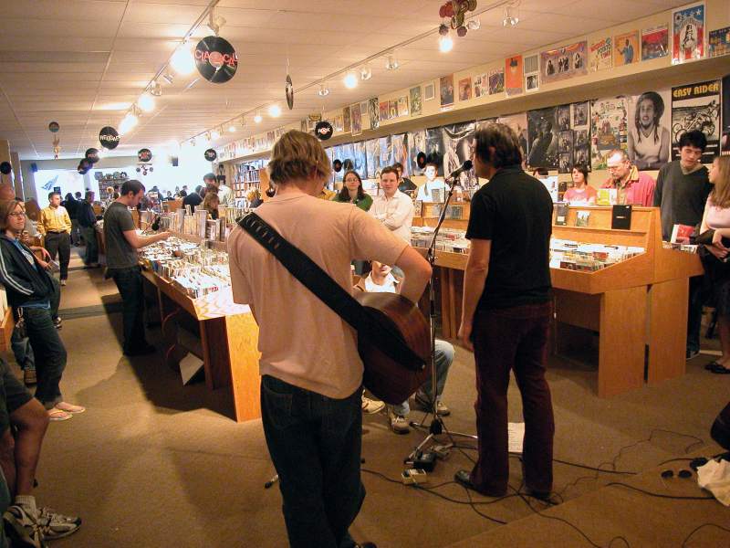 All-Day Music Event at Indy CD & Vinyl - part one