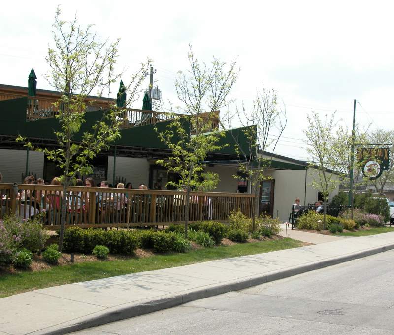 Pizza Scene - Bazbeaux Pizza - 811 E. Westfield Blvd. - by Mark Rumreich 