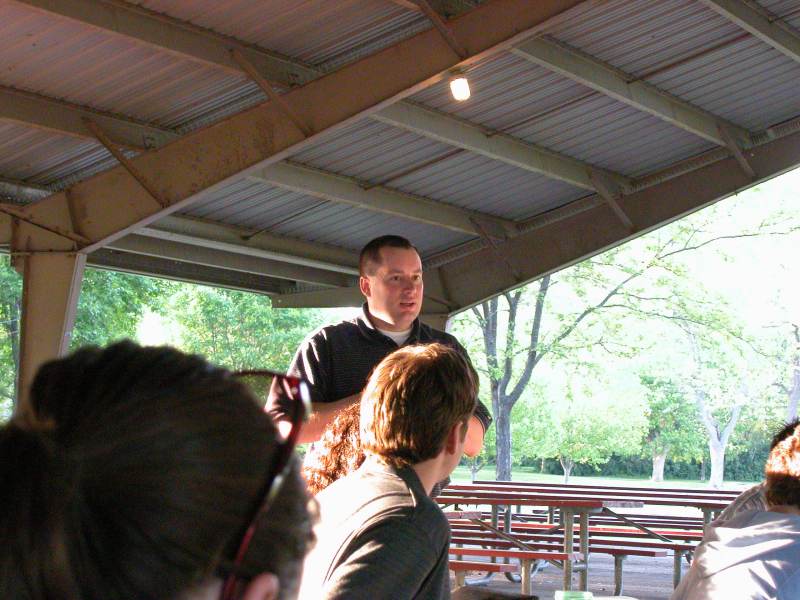 Office Ben Hunter spoke at the May BRVA meeting