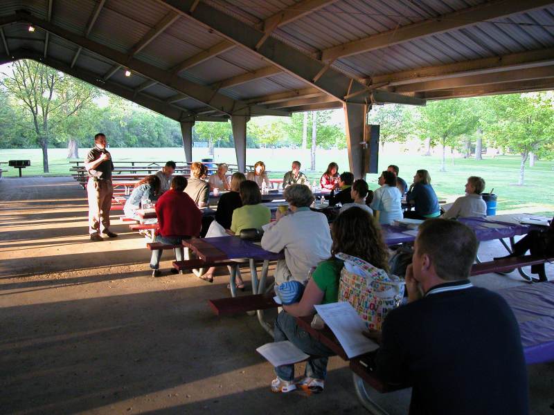 May BRVA Meeting Was Alfresco