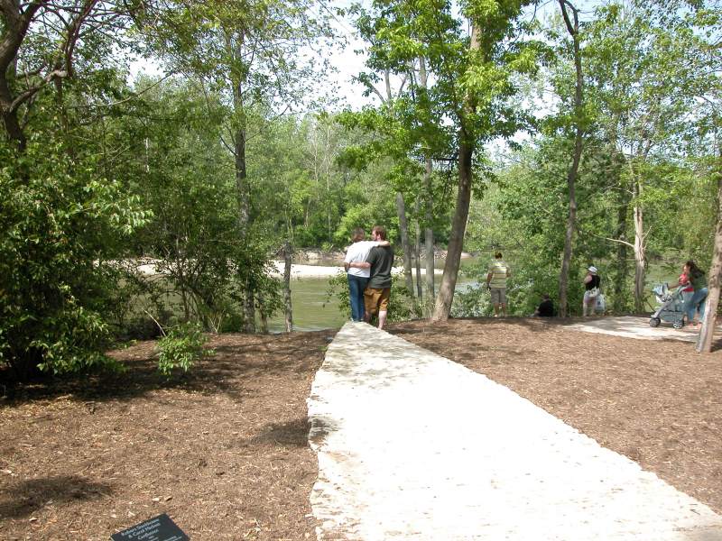 Even at the bustling Art Fair, a quiet moment is possible.