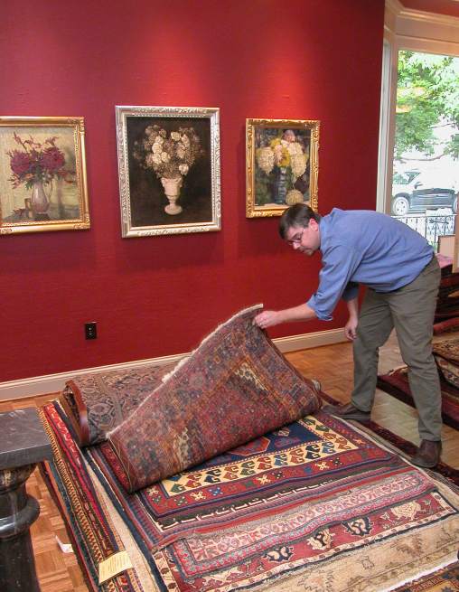 Curt Churchman peels back the layers to find a special rug.