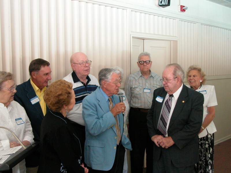 Alex Christ recalls the old Ripple days with his class of 1940 classmates.