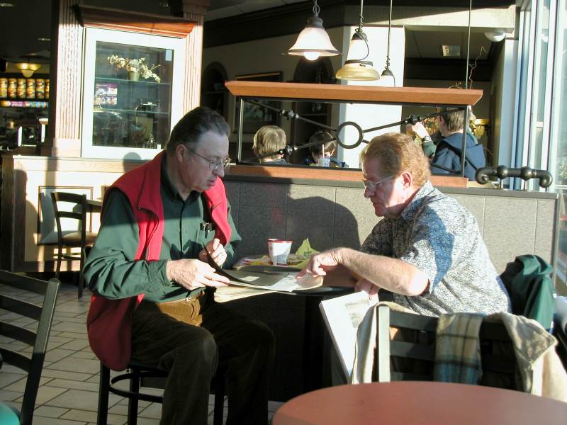 Bob Hessong and Bob Alloway