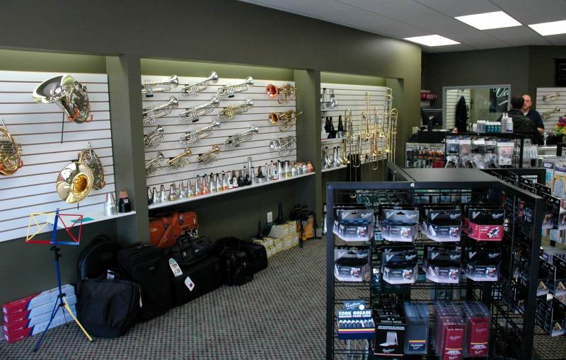 Pro Music Shop Opens on College - by John S. Hague 