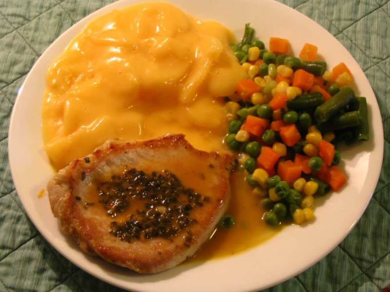 Recipes: Then & Now - Pork Chops - by Douglas Carpenter