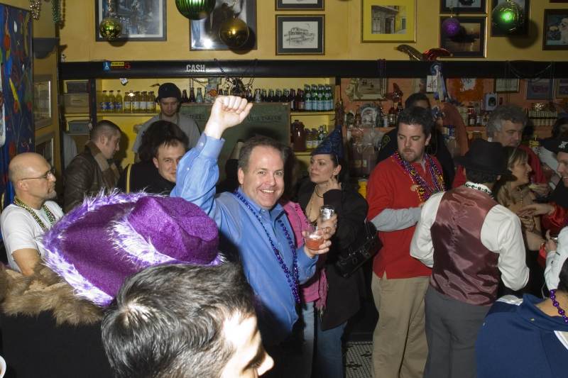 Fat Tuesday at Yat's