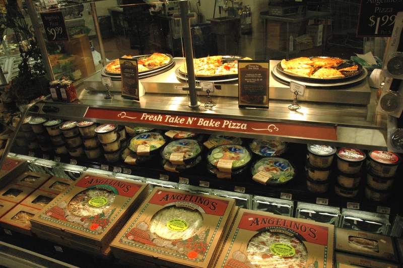 Pizza Scene - Kroger deli - by Mark Rumreich