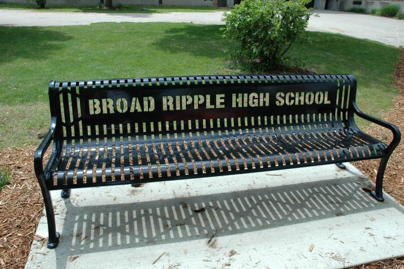 Random Rippling - new benches at BRHS 