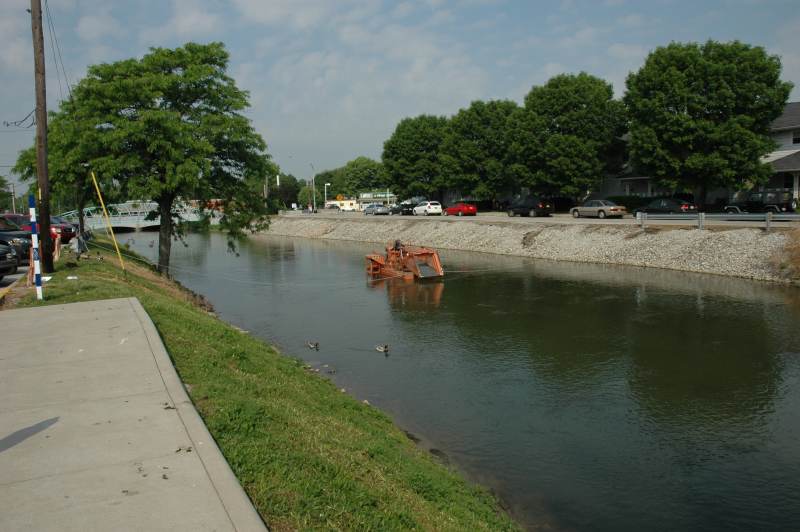 Random Rippling - canal weed harvester 