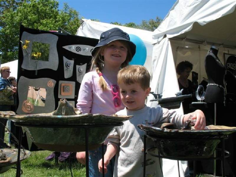 Molly and John at the fair.