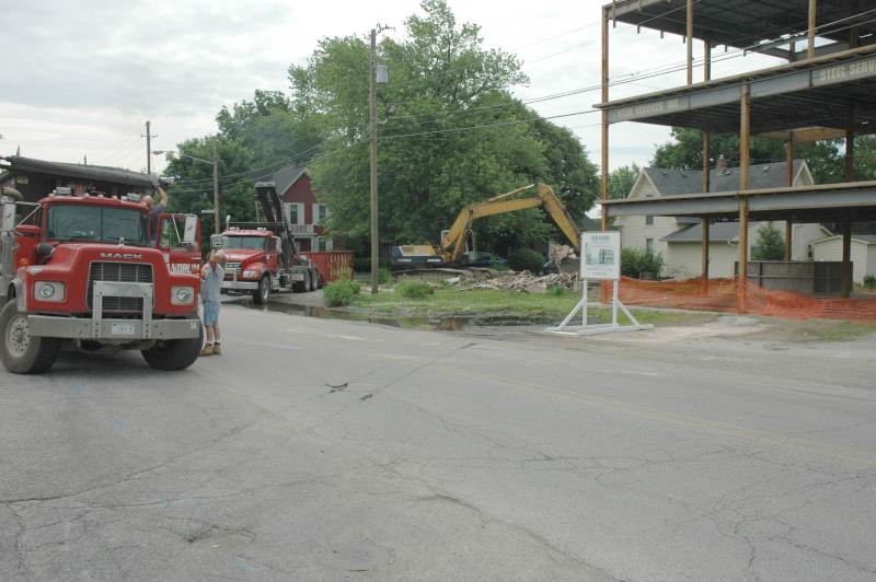 Random Rippling - Construction on 65th Street