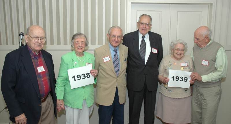 BRHS Alumni from 30's and 40's Meet at Annual Reunion - by Elizabeth Hague 