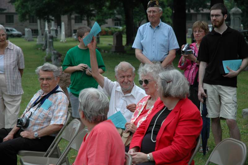 Ringer Grave Rededication 