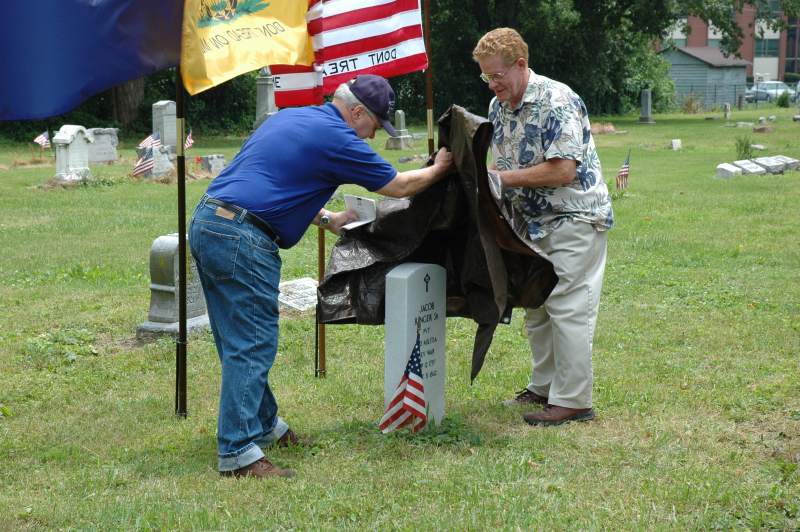 Ringer Grave Rededication 