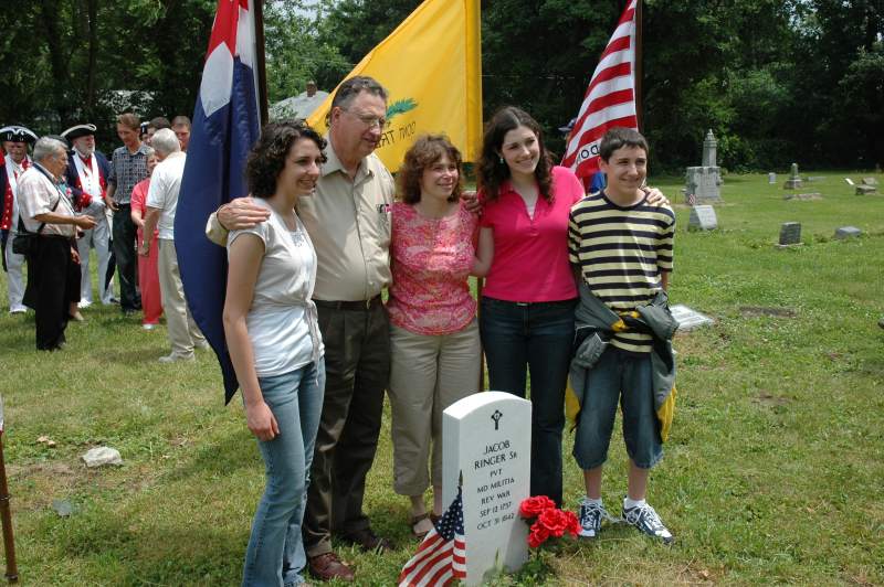 Ringer Grave Rededication 