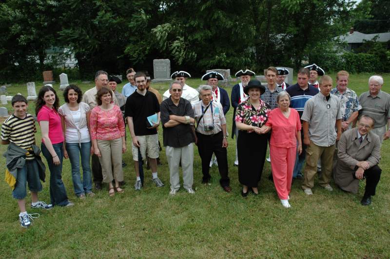 Relatives of Jacob Ringer posed for a group photo.