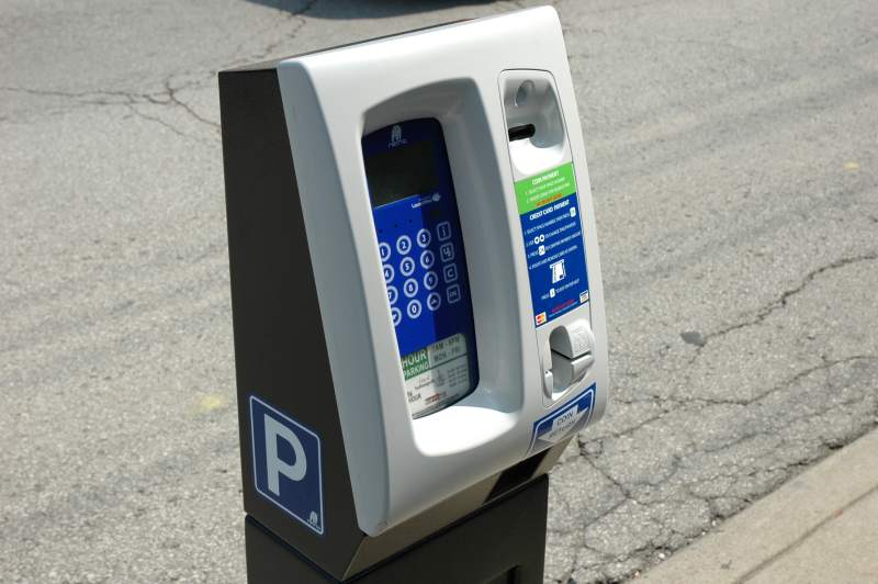 Random Rippling - New parking meters 