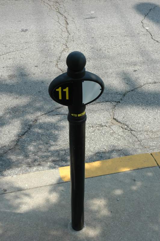 Random Rippling - New parking meters 