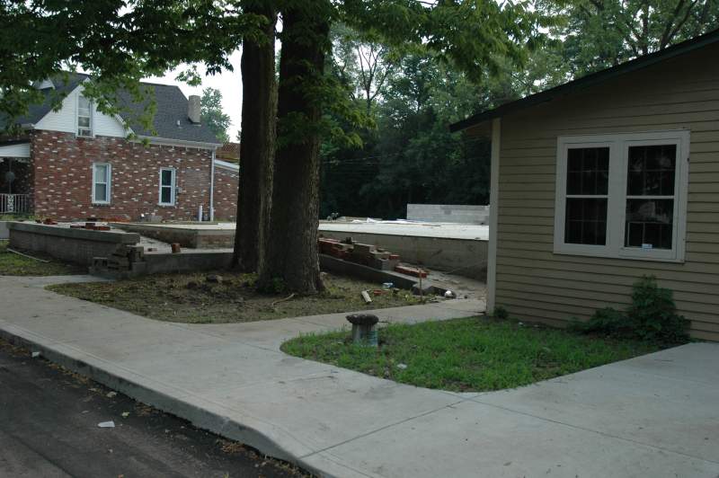 Random Rippling - 64th and Ferguson construction 