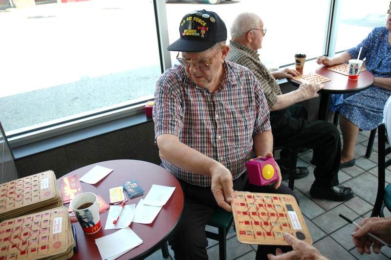 Random Rippling - Mondays at McDonald's - BINGO! 