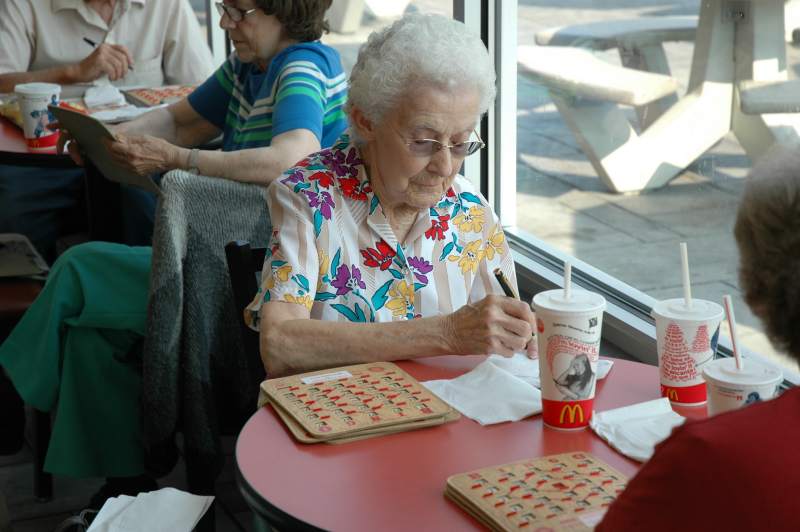 Random Rippling - Mondays at McDonald's - BINGO! 